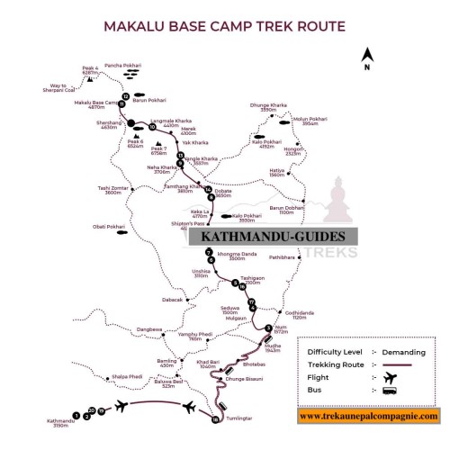 Trek camp de base du Makalu